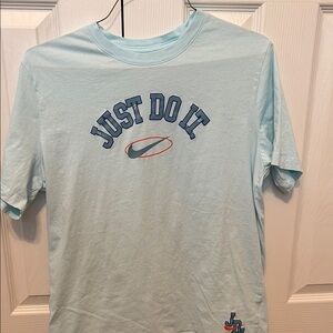 Nike Blue Short Sleeve Tee Just Do It